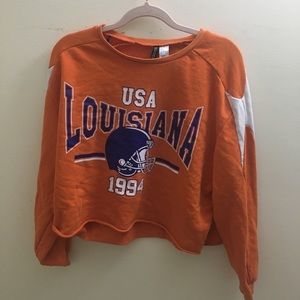 Louisiana 1994 Cropped Hoodie